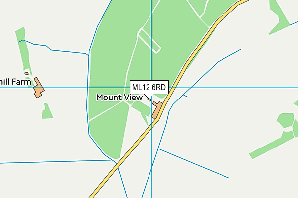 ML12 6RD map - OS VectorMap District (Ordnance Survey)