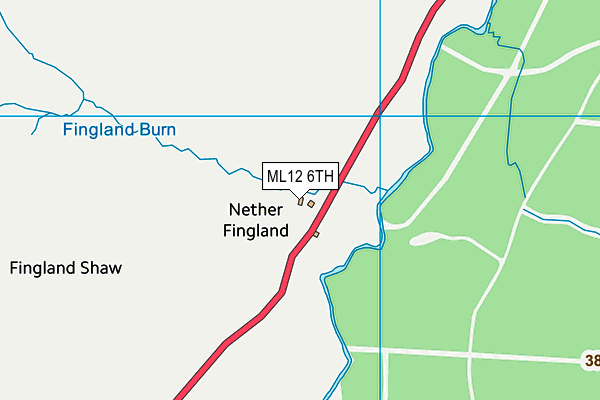 ML12 6TH map - OS VectorMap District (Ordnance Survey)