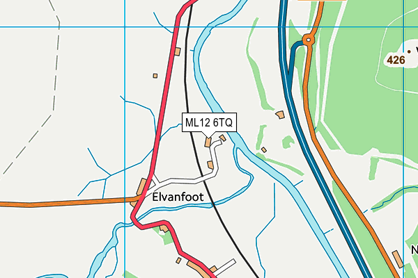 ML12 6TQ map - OS VectorMap District (Ordnance Survey)