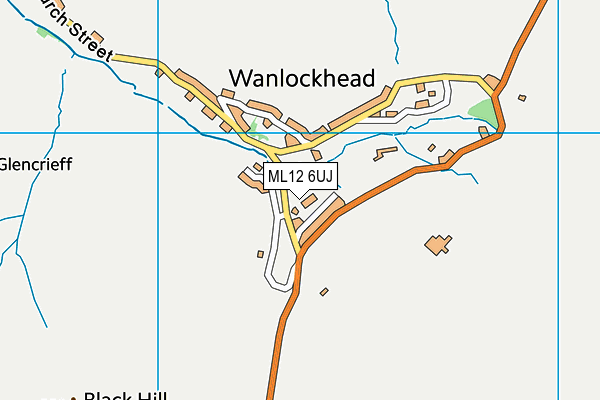 ML12 6UJ map - OS VectorMap District (Ordnance Survey)