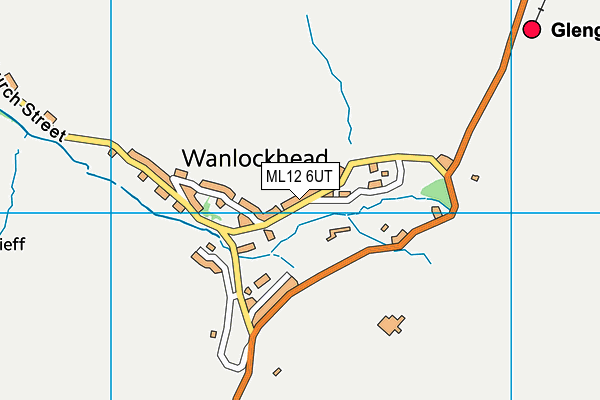 ML12 6UT map - OS VectorMap District (Ordnance Survey)