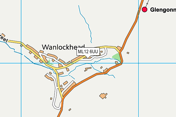 ML12 6UU map - OS VectorMap District (Ordnance Survey)