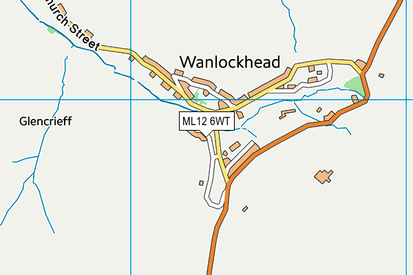 ML12 6WT map - OS VectorMap District (Ordnance Survey)