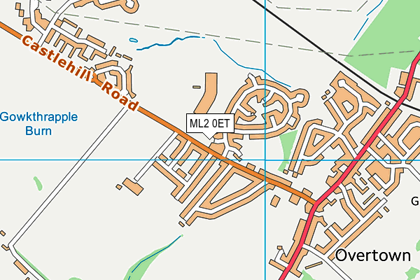 ML2 0ET map - OS VectorMap District (Ordnance Survey)
