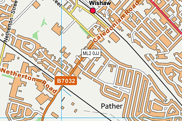 ML2 0JJ map - OS VectorMap District (Ordnance Survey)
