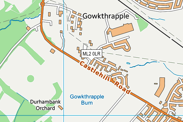 ML2 0LR map - OS VectorMap District (Ordnance Survey)