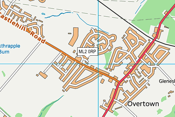 ML2 0RP map - OS VectorMap District (Ordnance Survey)