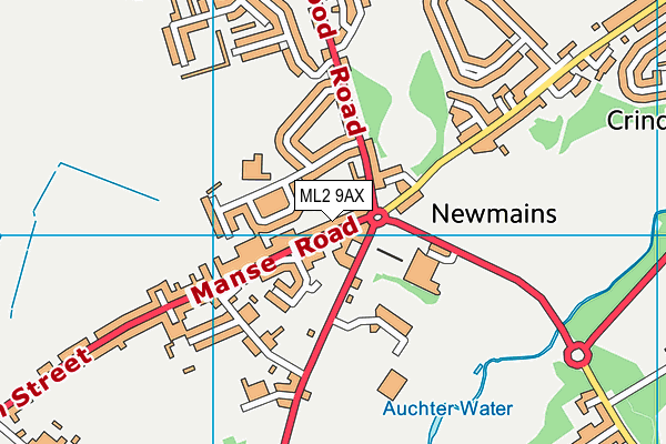Map of HOWIESON OF NEWMAINS INVESTOR LIMITED at district scale