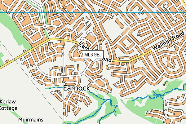 ML3 9EJ map - OS VectorMap District (Ordnance Survey)