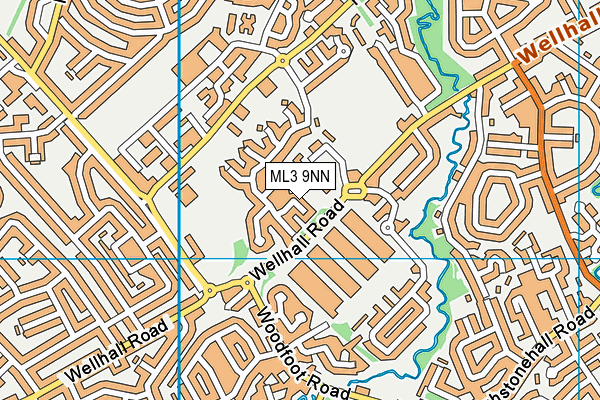 ML3 9NN map - OS VectorMap District (Ordnance Survey)