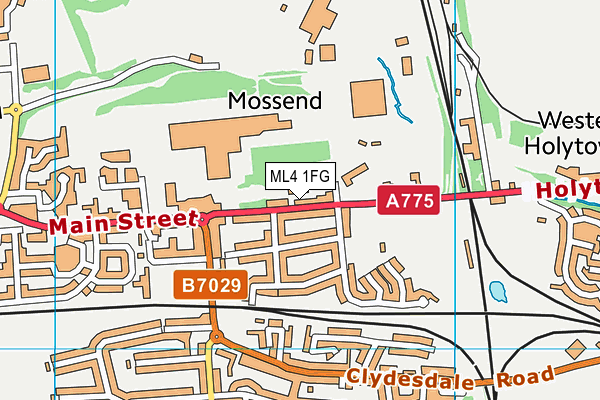 ML4 1FG map - OS VectorMap District (Ordnance Survey)