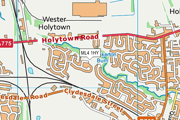 ML4 1HY map - OS VectorMap District (Ordnance Survey)