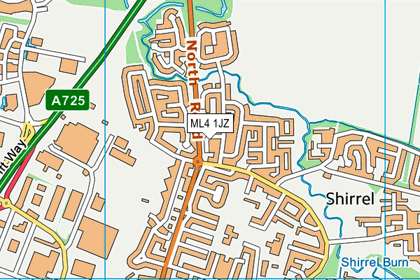 ML4 1JZ map - OS VectorMap District (Ordnance Survey)