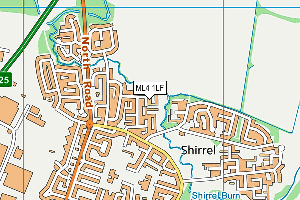 ML4 1LF map - OS VectorMap District (Ordnance Survey)