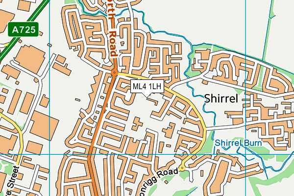 ML4 1LH map - OS VectorMap District (Ordnance Survey)