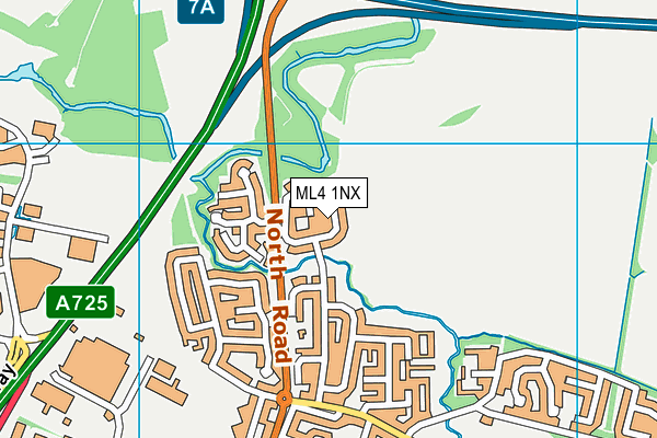 ML4 1NX map - OS VectorMap District (Ordnance Survey)