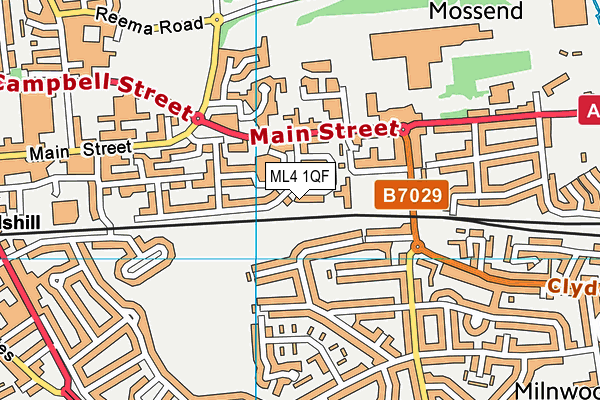 ML4 1QF map - OS VectorMap District (Ordnance Survey)