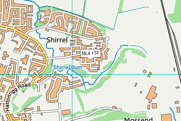 ML4 1TF map - OS VectorMap District (Ordnance Survey)
