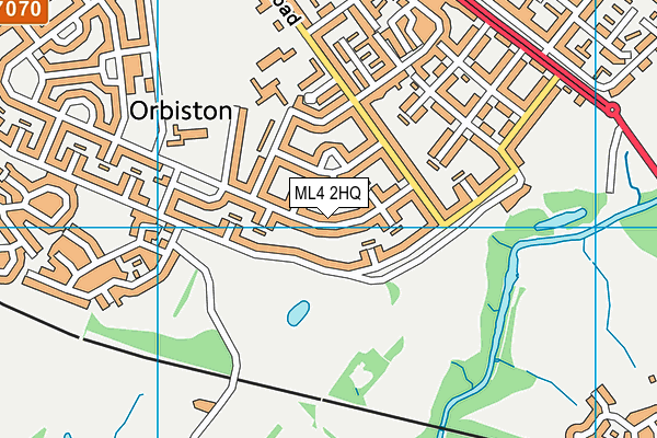 ML4 2HQ map - OS VectorMap District (Ordnance Survey)