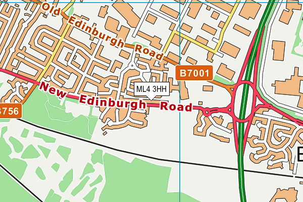 Map of NEW EDINBURGH LTD at district scale