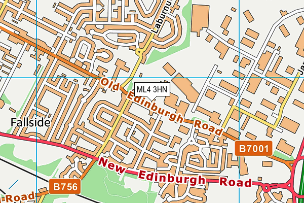 ML4 3HN map - OS VectorMap District (Ordnance Survey)
