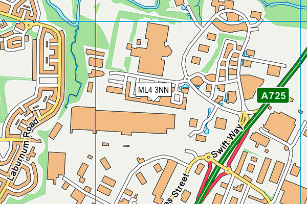 ML4 3NN map - OS VectorMap District (Ordnance Survey)