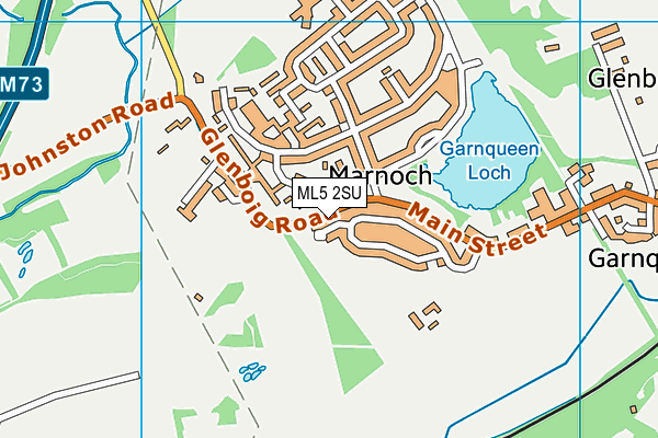 ML5 2SU map - OS VectorMap District (Ordnance Survey)