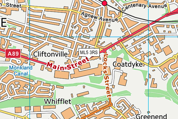 Map of RED BIRD EDINBURGH LIMITED at district scale