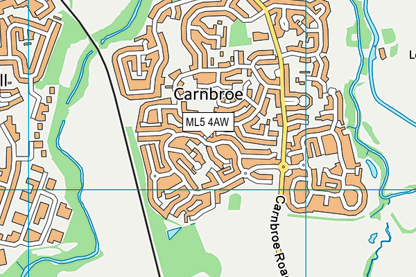 Map of CAMPBELL FINANCIAL SERVICES LTD at district scale