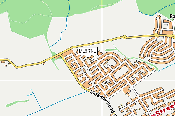 ML6 7NL map - OS VectorMap District (Ordnance Survey)