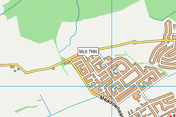 ML6 7NN map - OS VectorMap District (Ordnance Survey)