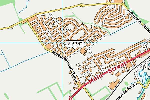 ML6 7NT map - OS VectorMap District (Ordnance Survey)