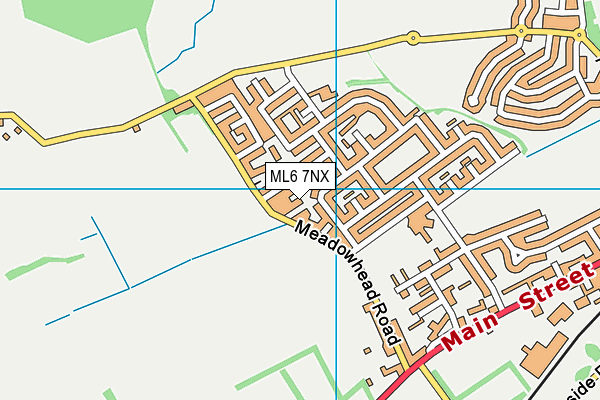 ML6 7NX map - OS VectorMap District (Ordnance Survey)