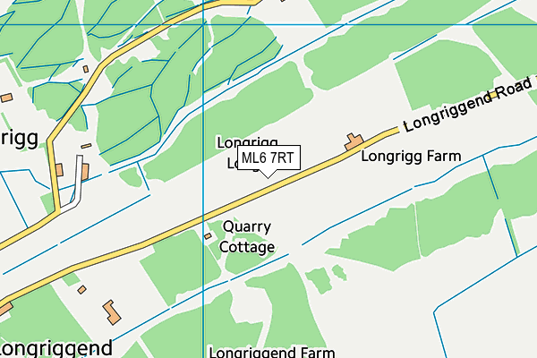 ML6 7RT map - OS VectorMap District (Ordnance Survey)