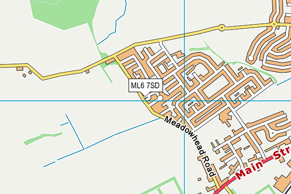 ML6 7SD map - OS VectorMap District (Ordnance Survey)