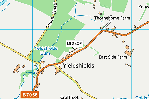 ML8 4QF map - OS VectorMap District (Ordnance Survey)