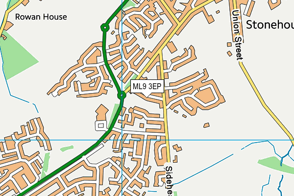 ML9 3EP map - OS VectorMap District (Ordnance Survey)