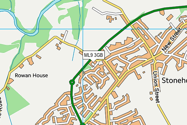 ML9 3GB map - OS VectorMap District (Ordnance Survey)