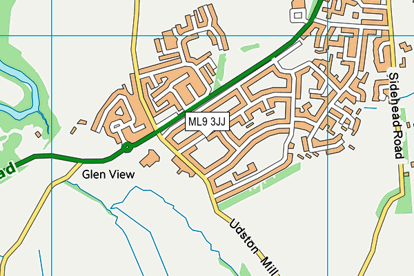 ML9 3JJ map - OS VectorMap District (Ordnance Survey)