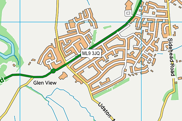 ML9 3JQ map - OS VectorMap District (Ordnance Survey)