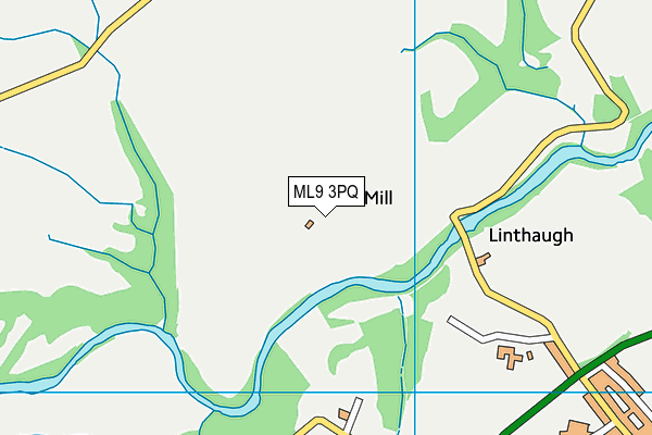 ML9 3PQ map - OS VectorMap District (Ordnance Survey)