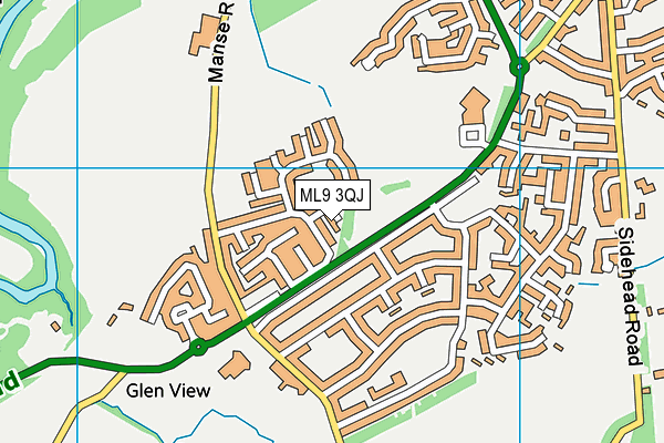 ML9 3QJ map - OS VectorMap District (Ordnance Survey)