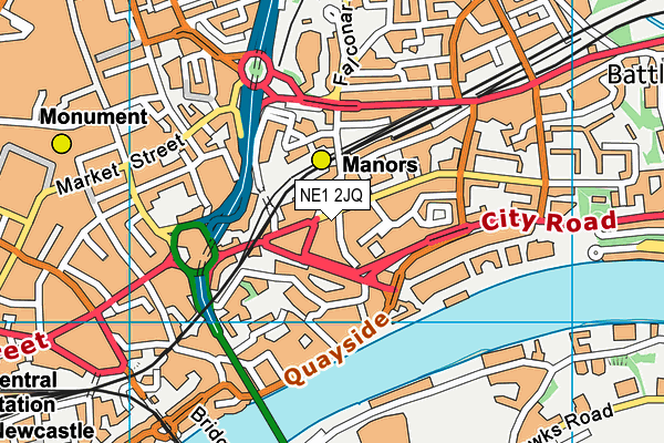 Map of KICKPOINT LIMITED at district scale