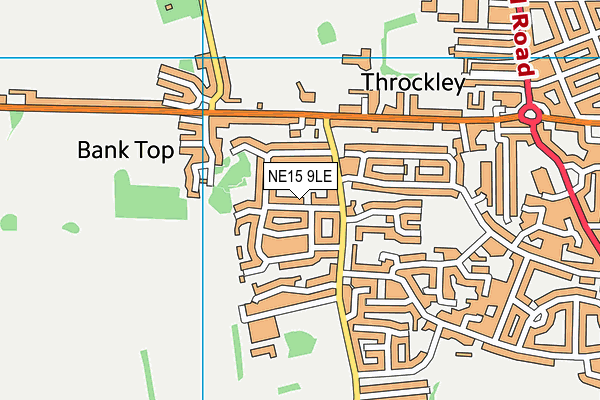 Map of THROCKLEY MINI MARKET LIMITED at district scale