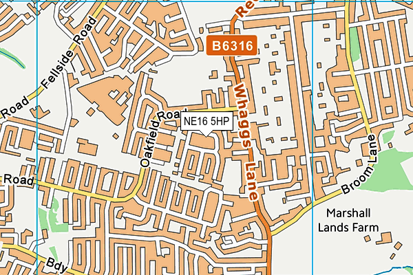Map of J RAMSAY ROOFING LTD at district scale
