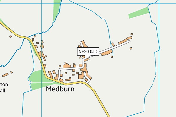 Map of THE AVENUE (MEDBURN) LIMITED at district scale