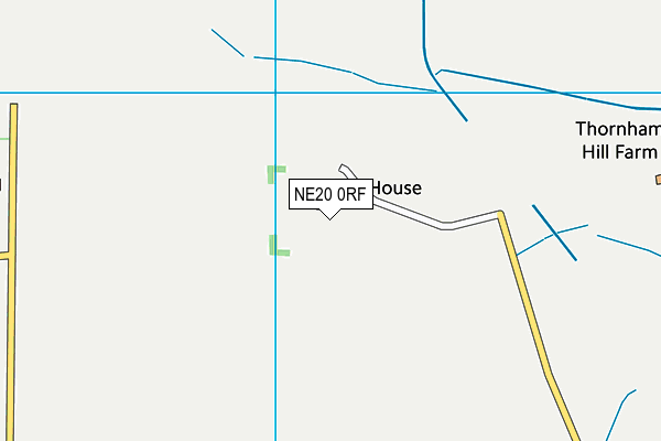 NE20 0RF map - OS VectorMap District (Ordnance Survey)
