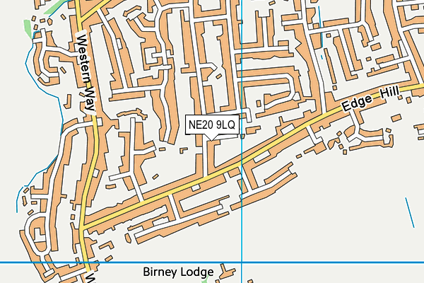 Map of JULIA BETTS LTD at district scale