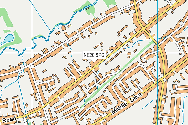 Map of LEE DEVELOPMENTS (NORTH EAST) LTD at district scale