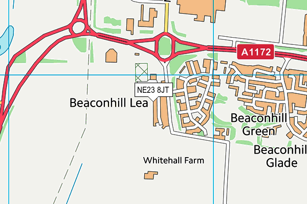 Map of BEACON LOCAL STORE LIMITED at district scale